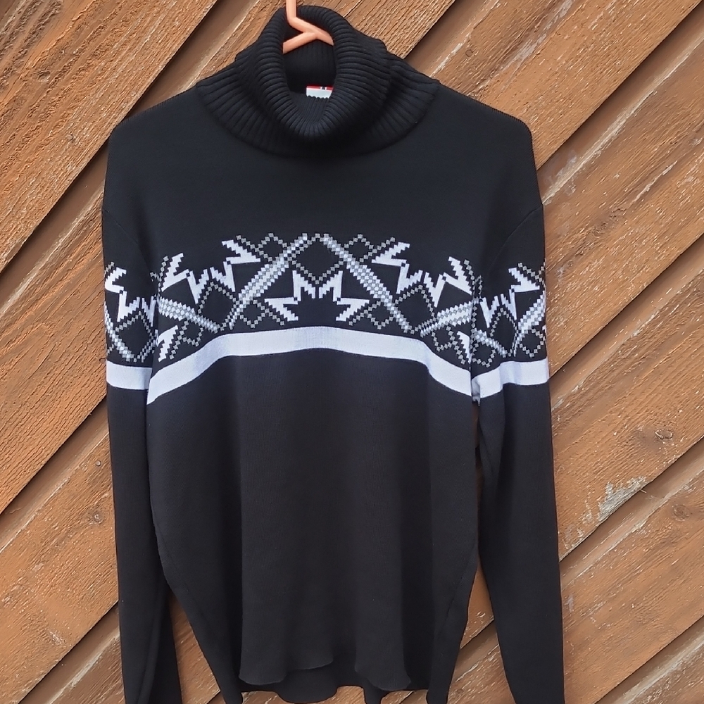 NWOT Dale of Norway Mount Ashcroft Black Knit Sweater
